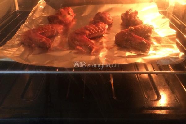 烤鸡翅（自制酱料）的做法图解7