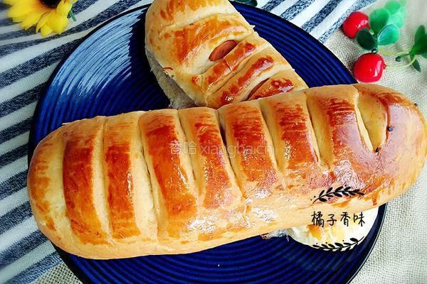 火腿肠面包的做法图解6