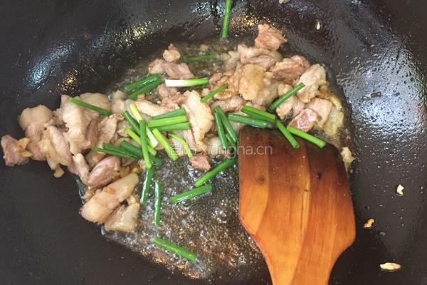猪肉炒粉的做法图解4