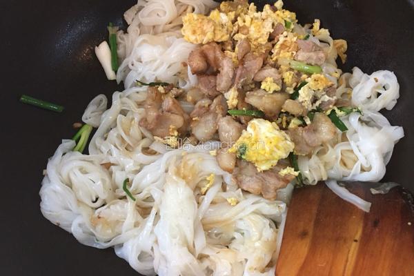 猪肉炒粉的做法图解8
