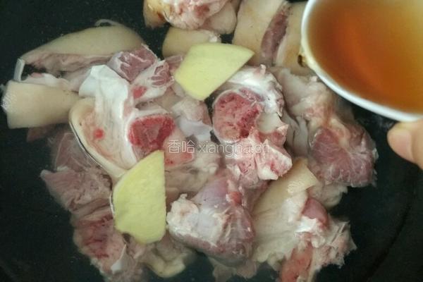 黄豆焖猪蹄的做法图解3