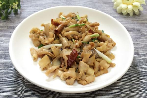 蚝油炒鸡肠的做法图解10