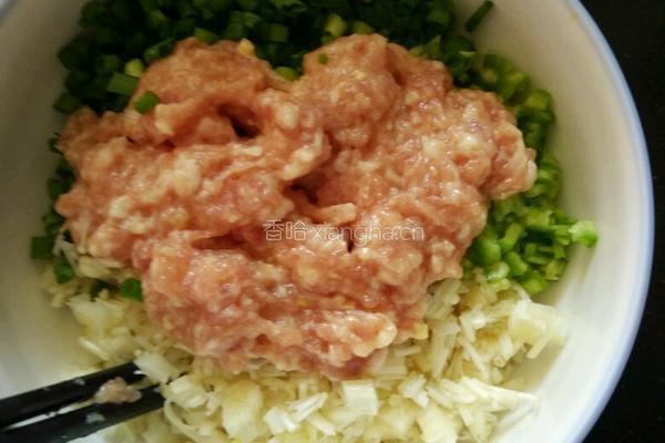 金针肉饼的做法图解3