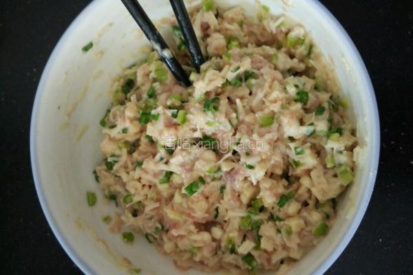 金针肉饼的做法图解4