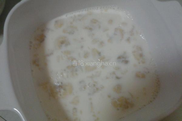 香蕉冰棒的做法图解3