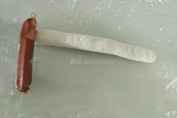 肠仔卷的做法图解3
