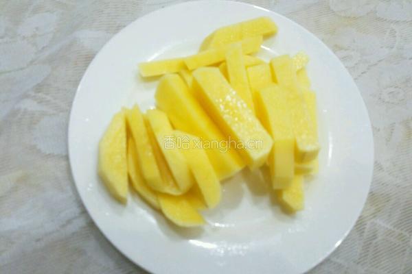 土豆烧排骨的做法图解6