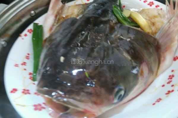 清蒸鱼头的做法图解2