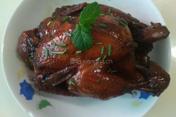 电饭锅焖鸡的做法图解8