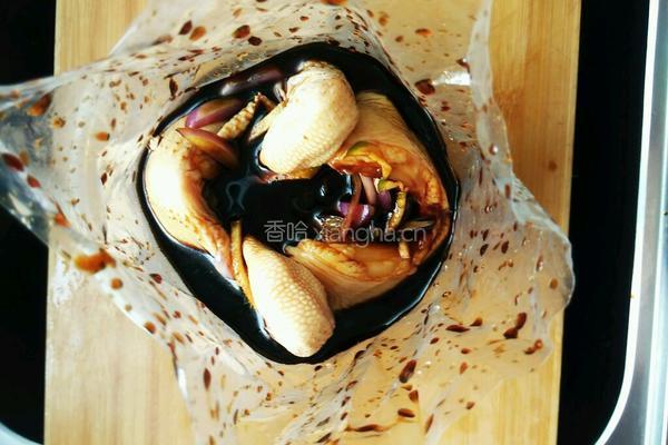 电饭锅焖鸡的做法图解4
