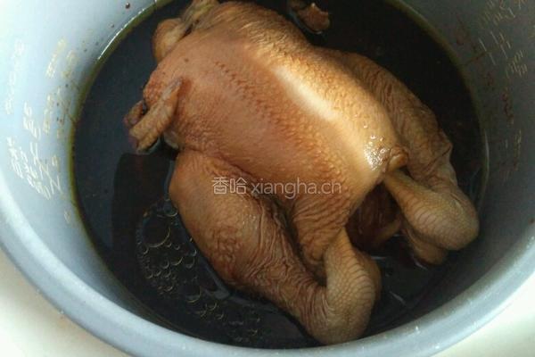 电饭锅焖鸡的做法图解5