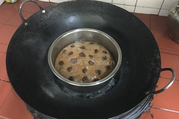 枣泥发糕的做法图解8