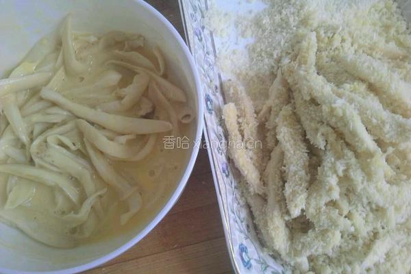 酥脆杏鲍菇的做法图解5
