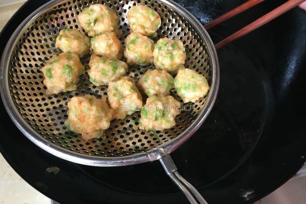 翡翠虾球的做法图解12