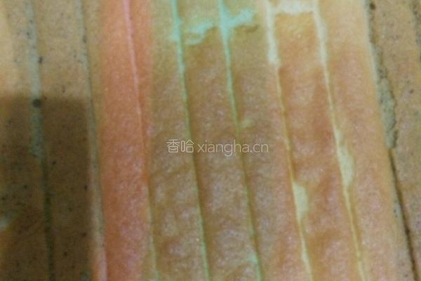 彩色蛋糕卷的做法图解15