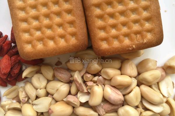 花生白糖包(红枣味)的做法图解1