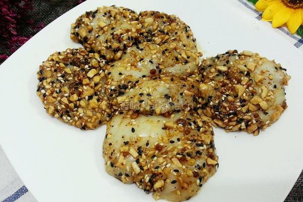 花生芝麻糯米糍的做法图解12