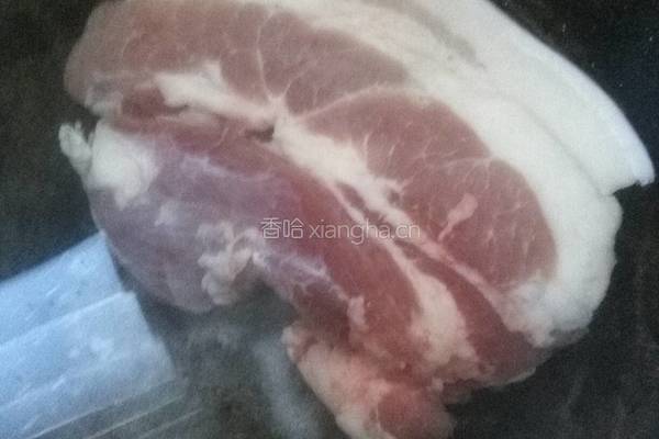 猪肉炒西兰花的做法图解3
