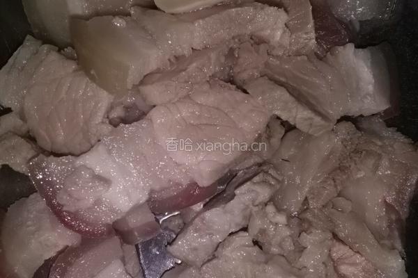 猪肉炒西兰花的做法图解4