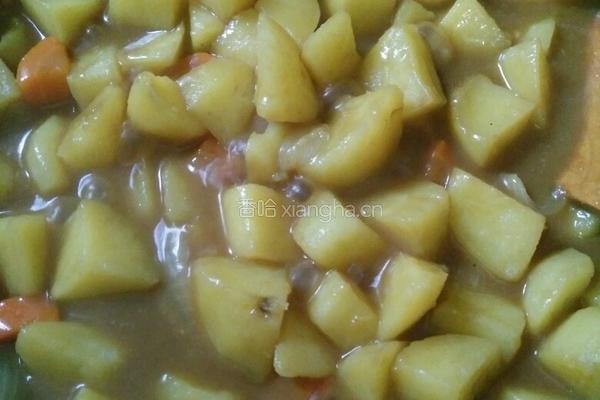 咖喱土豆的做法图解3