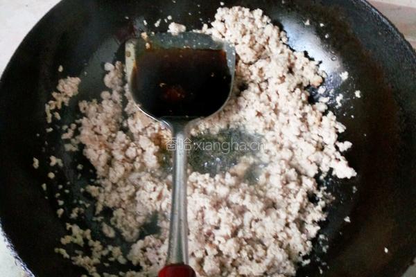 尖椒炒肉末的做法图解5