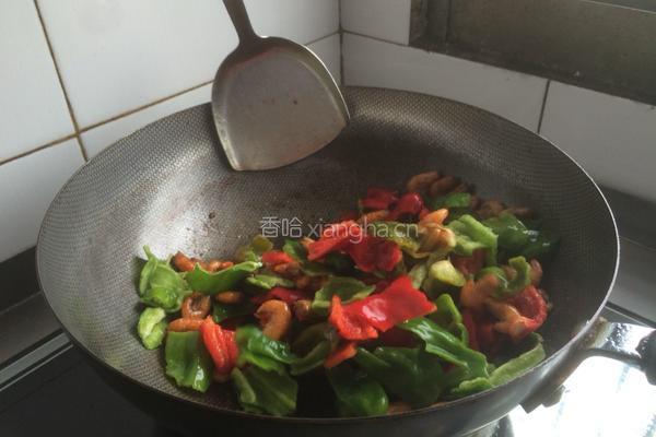 彩椒炒河虾的做法图解5