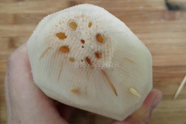 枣香糯米藕的做法图解5