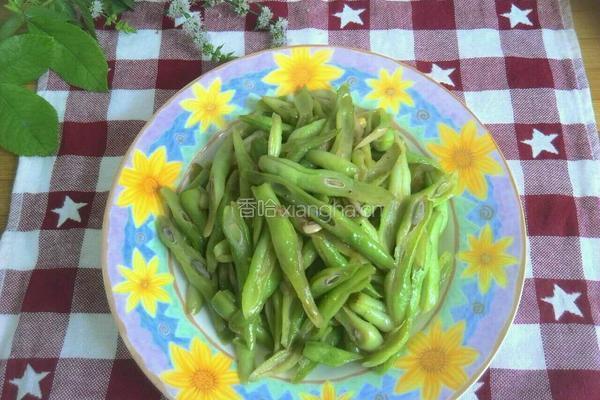 素炒豆角的做法图解10