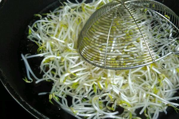凉拌豆芽木耳的做法图解3