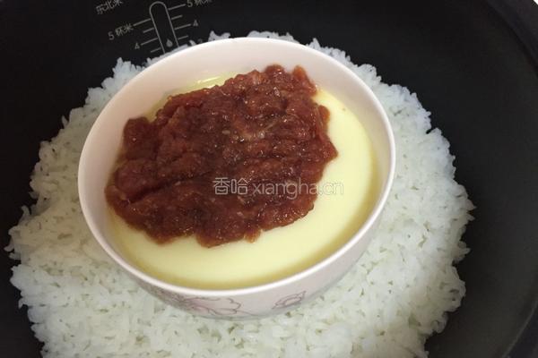 电饭锅版鸡蛋羹的做法图解5
