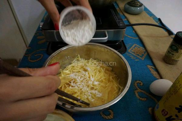 土豆丝饼的做法图解5