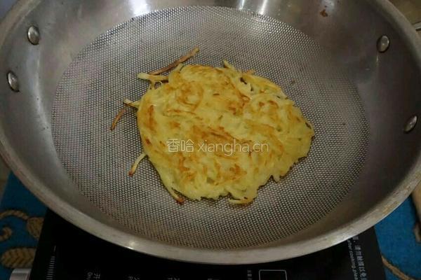 土豆丝饼的做法图解10