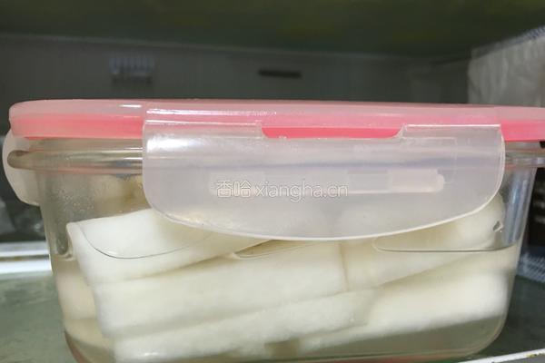 爽口萝卜的做法图解8