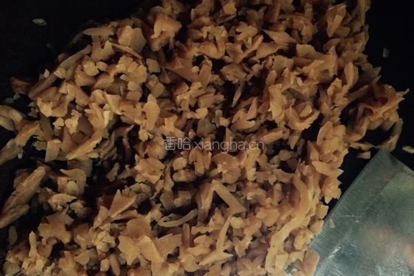 炒萝卜干的做法图解1