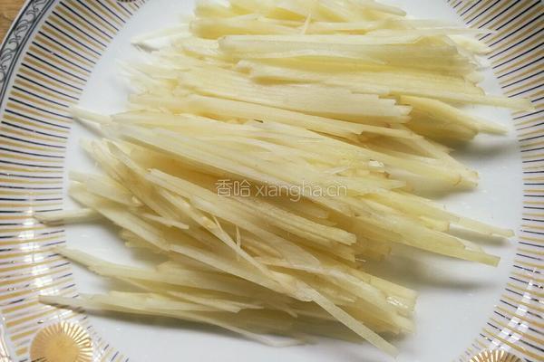 子姜肉丝的做法图解3