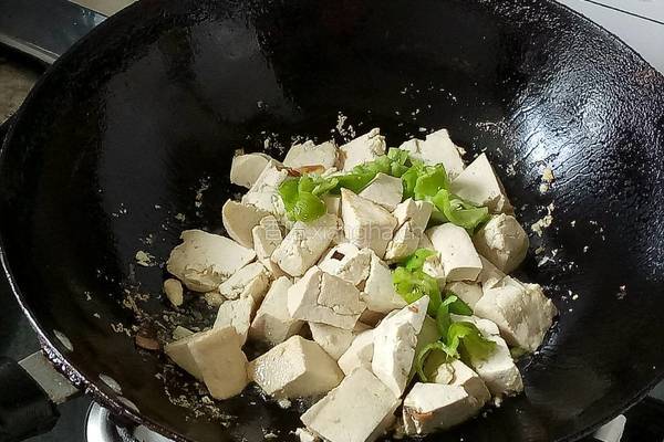 家常红烧豆腐的做法图解4