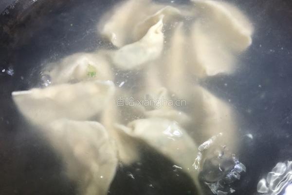 白菜玉米饺的做法图解14