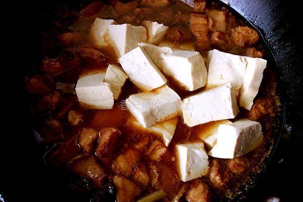 红烧肉炖豆腐的做法图解9