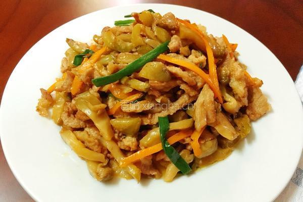 榨菜炒肉丝的做法图解10