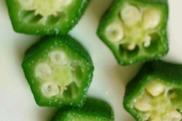 凉拌秋葵的做法图解5