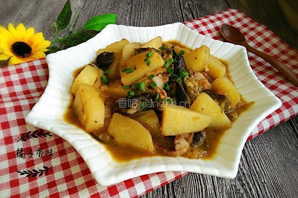 猪肉炖茄子土豆的做法图解6