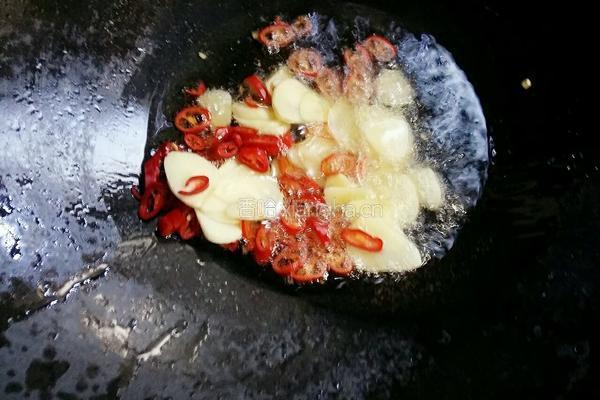 蒜香红薯杆的做法图解5