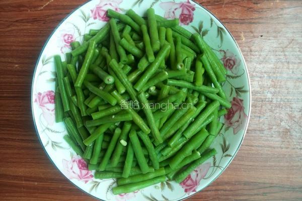 凉拌豆角的做法图解5