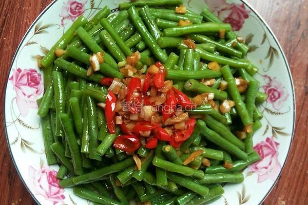 凉拌豆角的做法图解8