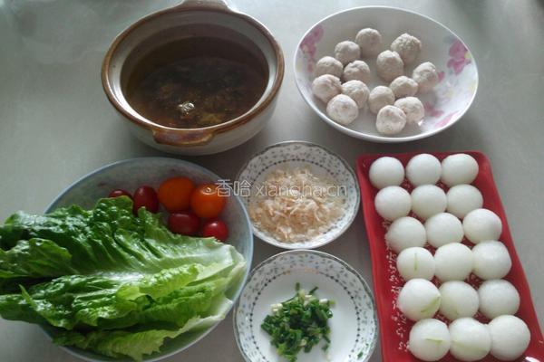 鱼丸冬瓜球的做法图解4