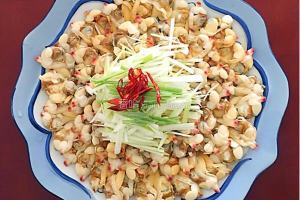 【葱油拌蚬子肉】的做法图解9