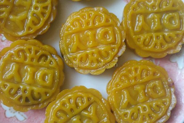糯米南瓜豆沙糕的做法图解7