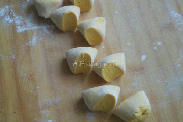 糯米南瓜豆沙糕的做法图解4
