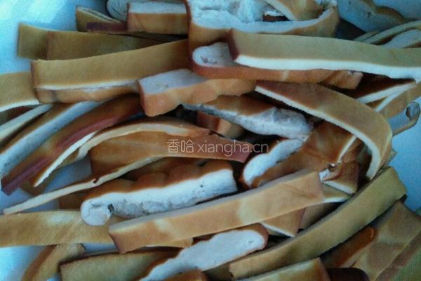 家常豆腐干～的做法图解1