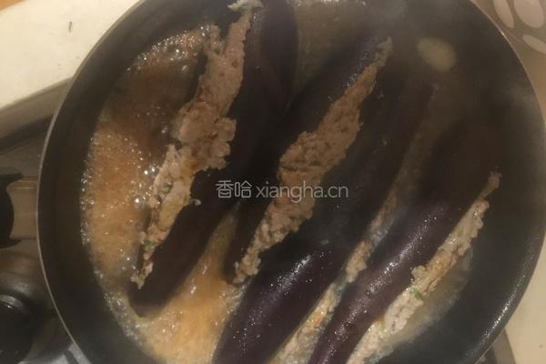 肉馅茄子夹的做法图解5